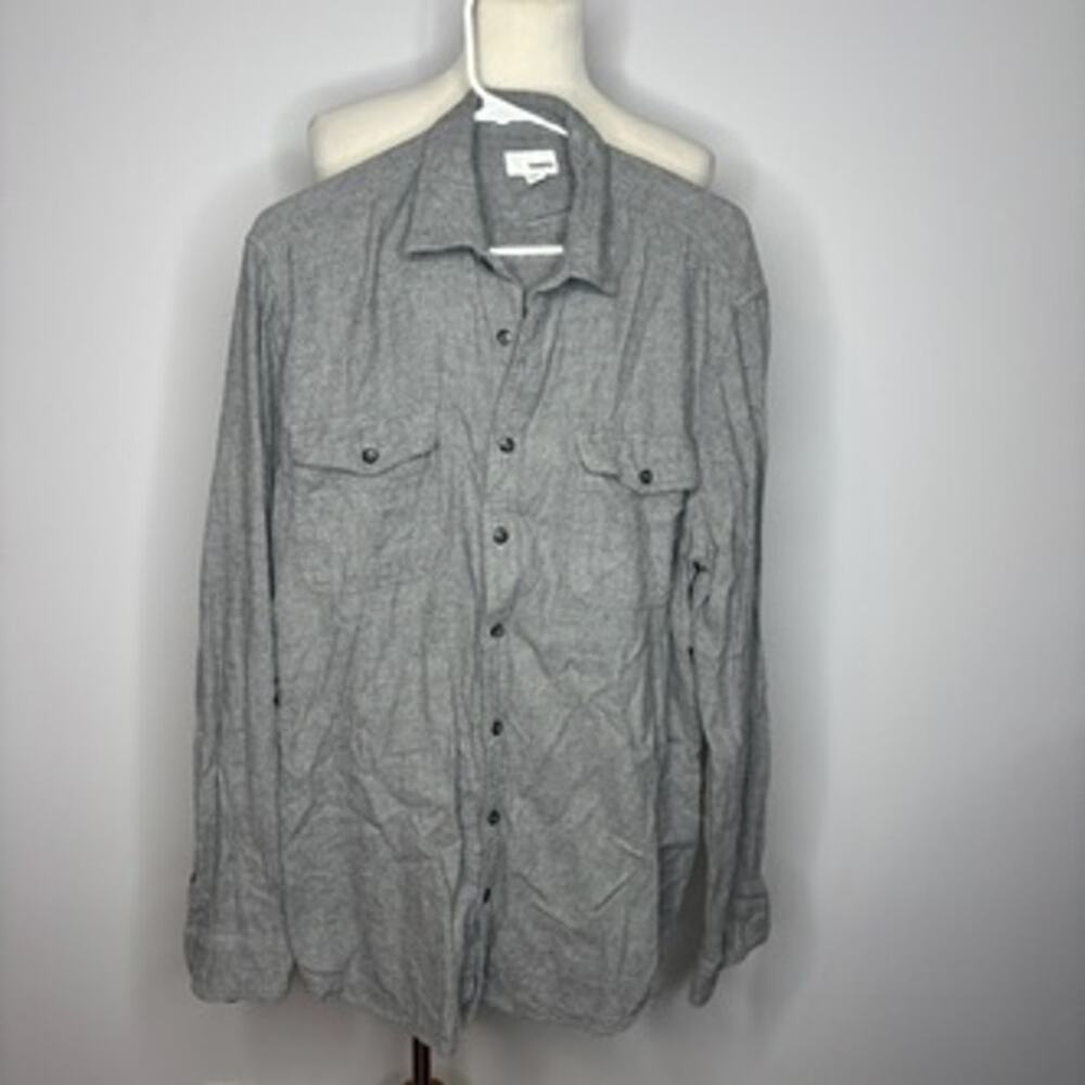 Sonoma - Grey Long Sleeve Button Down